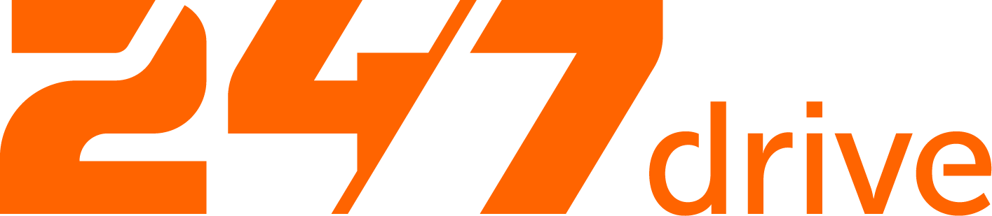 24/7 drive logo